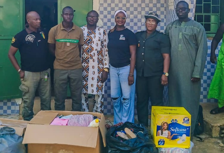 Des dons pour les femmes de la Maison d’Arrêt de Ziguinchor
