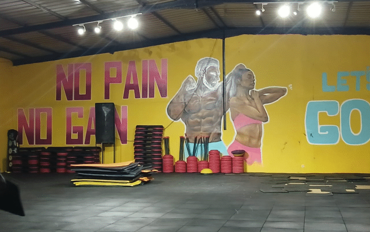 Séance salle de sport B&B Fitness 313 de Ziguinchor