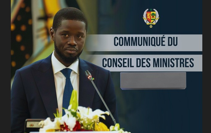 Communiqué du conseil des ministres du mercredi 29 octobre