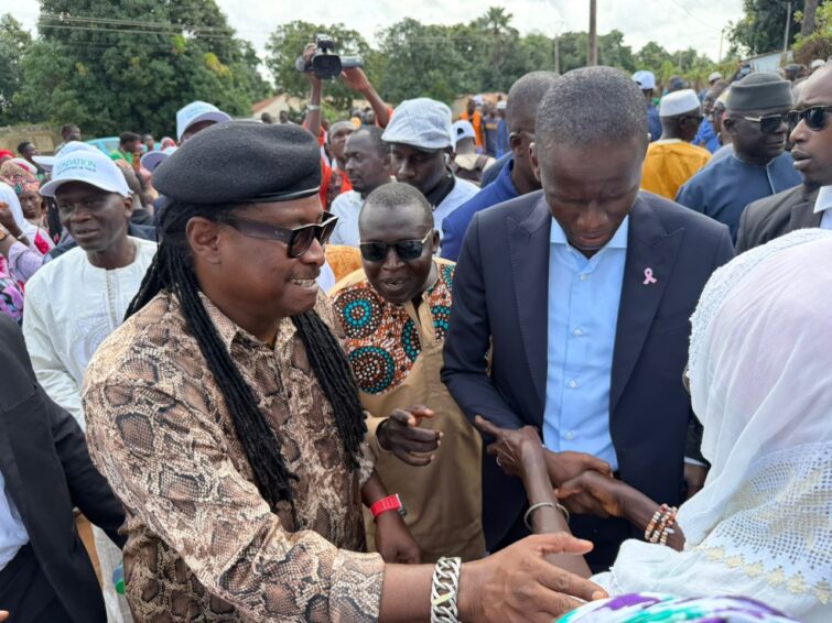 Inauguration du complexe Socio Culturel Didier Awady de Djinaky