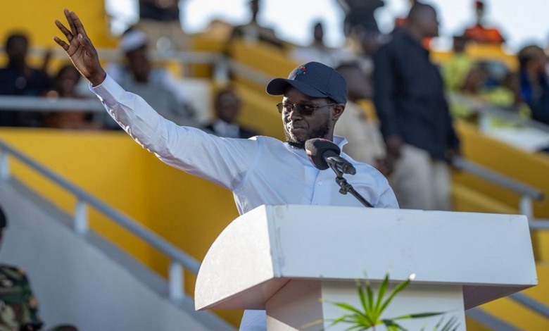 « Nioune Diomaye laniou beugue » : Le discours de Diomaye Faye rythmé par les chants de la foule