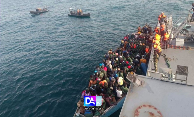 Au large de Dakar : 153 migrants secourus in extremis par la Marine nationale