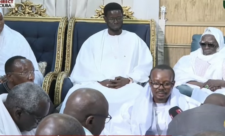 Touba : Diomaye annonce des projets majeurs après sa rencontre avec Serigne Mountakha