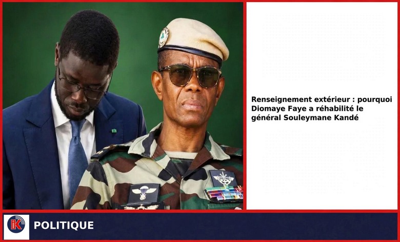 Retour en grâce : Les raisons de la nomination du Général Kandé au renseignement extérieur