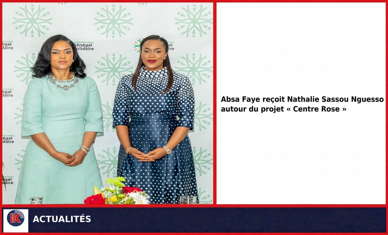Projet Centre Rose : Rencontre entre Absa Faye et Nathalie Sassou