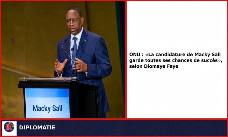 Candidature de Macky Sall à l&rsquo;ONU : Diomaye Faye y croit encore