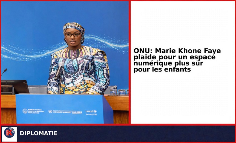 ONU : Marie Khone Faye plaide pour protéger les enfants sur internet