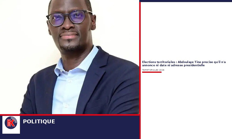 Abdoulaye Tine : « Je n’ai annoncé ni date des territoriales, ni adresse du Président ! »