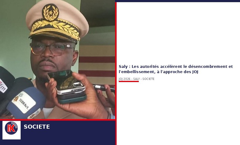 JOJ 2026 : Saly se refait une beauté à l’approche des Jeux