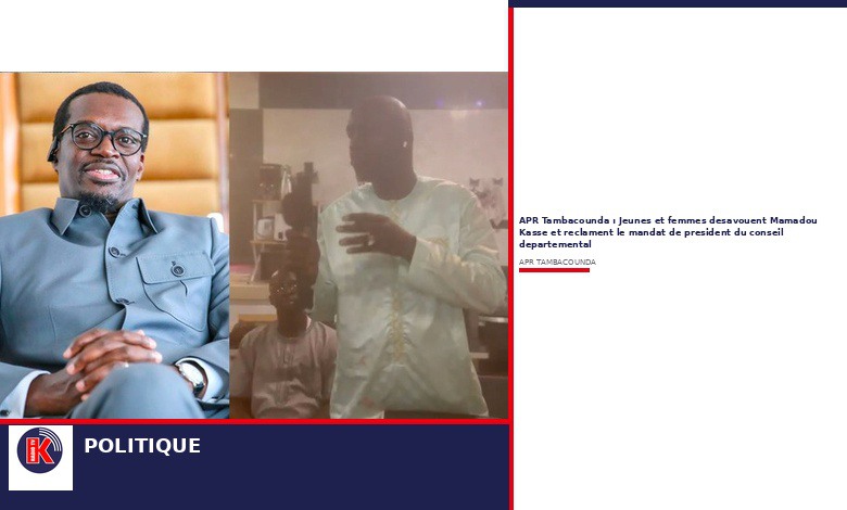 APR Tambacounda : jeunes et femmes somment Mamadou Kassé de rendre le mandat du Conseil départemental
