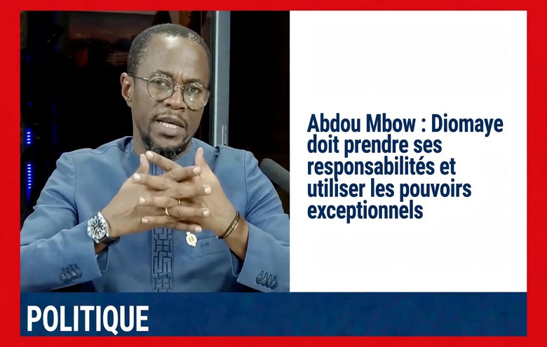 Abdou Mbow : Diomaye doit prendre ses responsabilités et suspendre l&rsquo;Assemblée