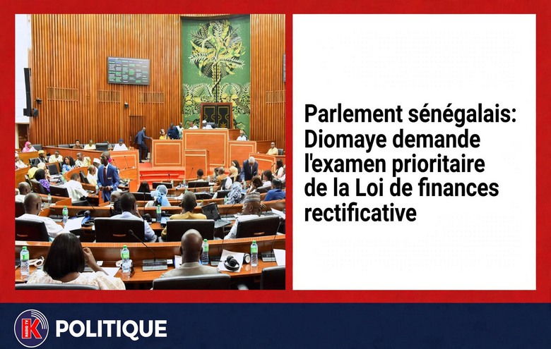Parlement : Diomaye veut une adoption rapide de la LFR