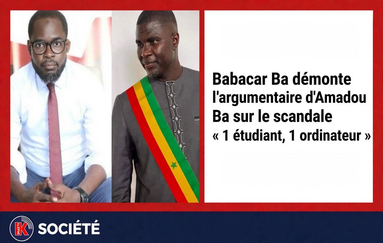 Affaire « 1 étudiant, 1 ordinateur » : Les vérités de Babacar Ba face à Amadou Ba