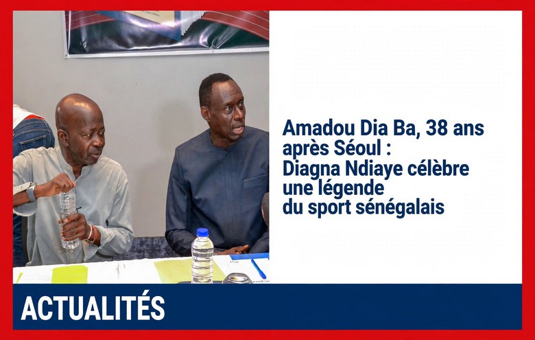 Amadou Dia Ba : 38 ans après sa médaille de Séoul, Diagna Ndiaye célèbre la légende