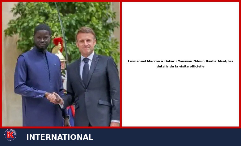 Macron au Sénégal : Rencontre avec Youssou Ndour et Baaba Maal