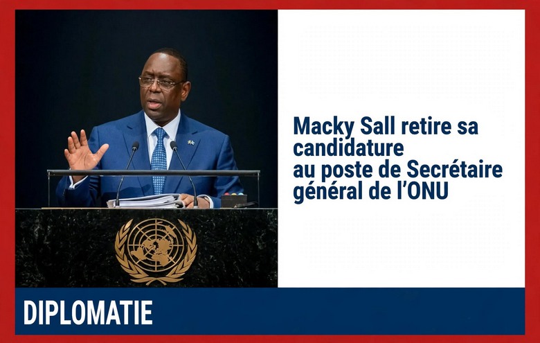 ONU : Macky Sall retire sa candidature au poste de Secrétaire général