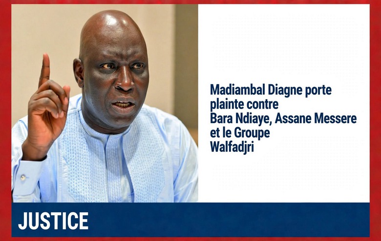 Plainte de Madiambal Diagne contre Walfadjri, Bara Ndiaye et Assane Messere
