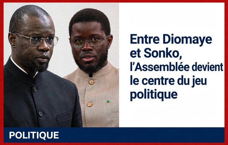 Tensions Diomaye-Sonko : L’Assemblée Nationale devient l’arbitre