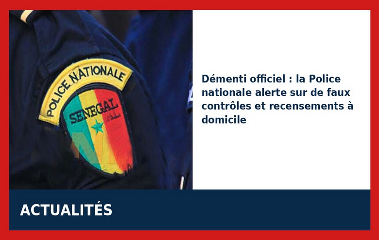 Faux contrôles à domicile : la Police nationale alerte