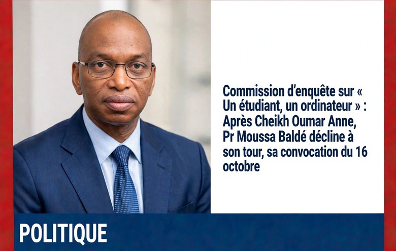 Commission d&rsquo;enquête : Après Cheikh Oumar Anne, Moussa Baldé refuse à son tour