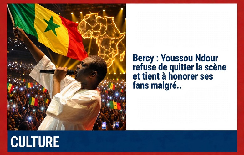 Bercy : Youssou Ndour refuse de quitter la scène malgré la pression